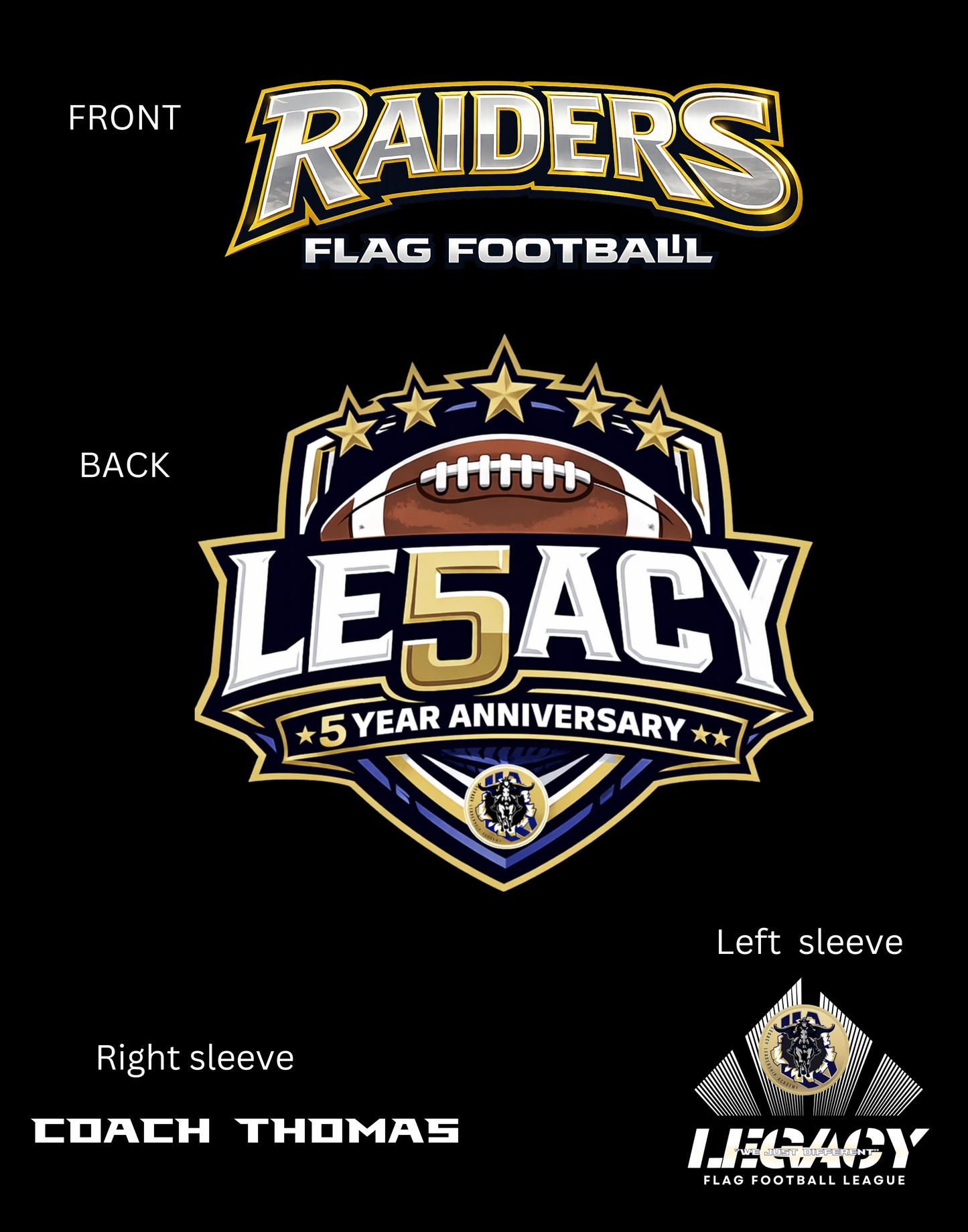 2025 Spring Legacy Coaches Shirts