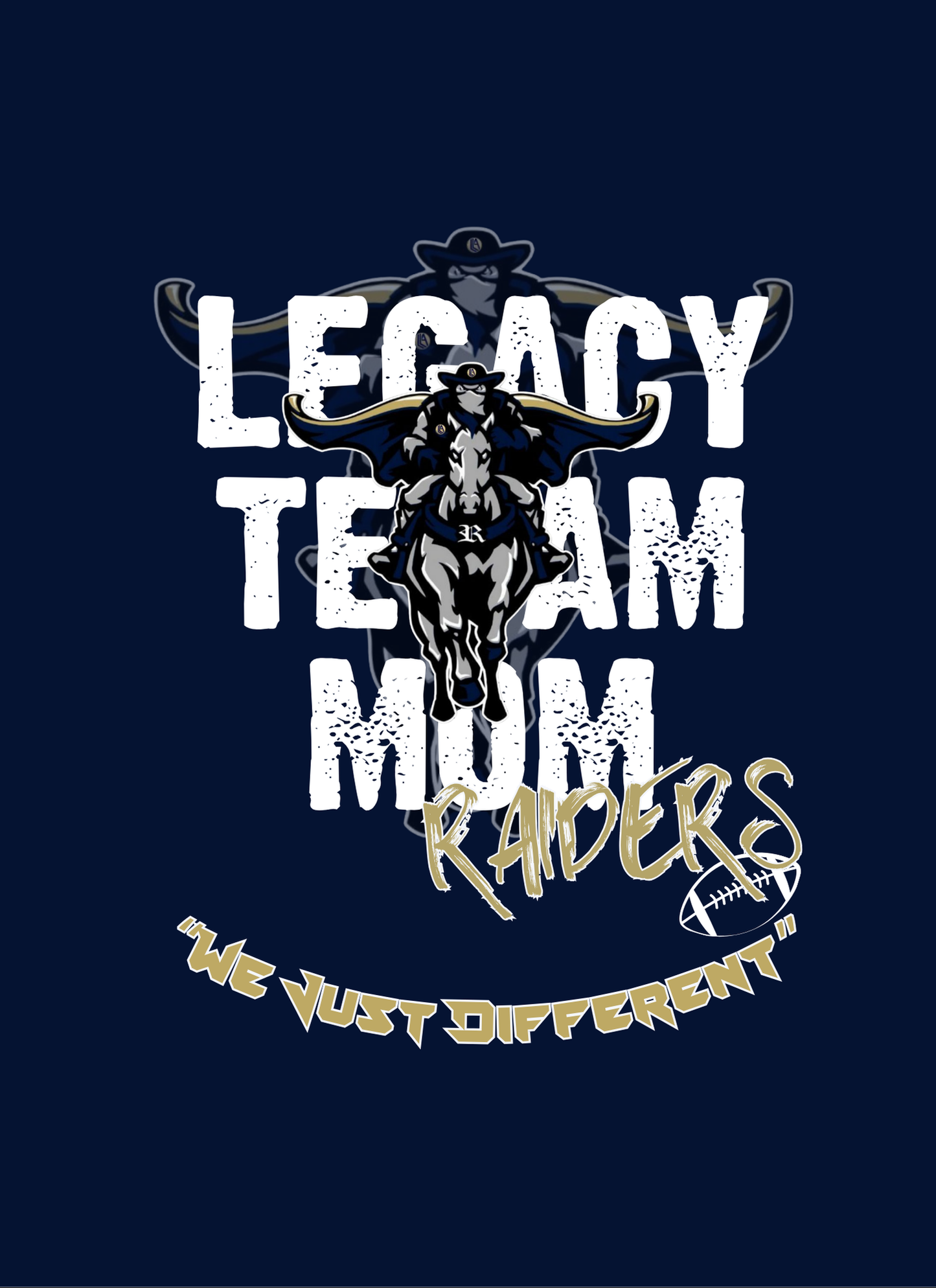 2025 Legacy Team Mom Short Sleeve Shirts Drifit (polyester)