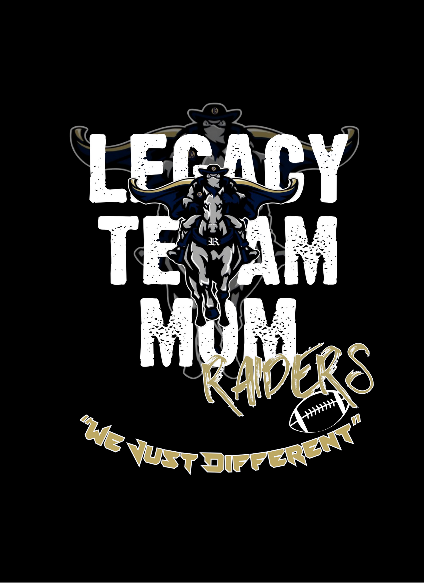 2025 Legacy Team Mom Short Sleeve Shirts Drifit (polyester)