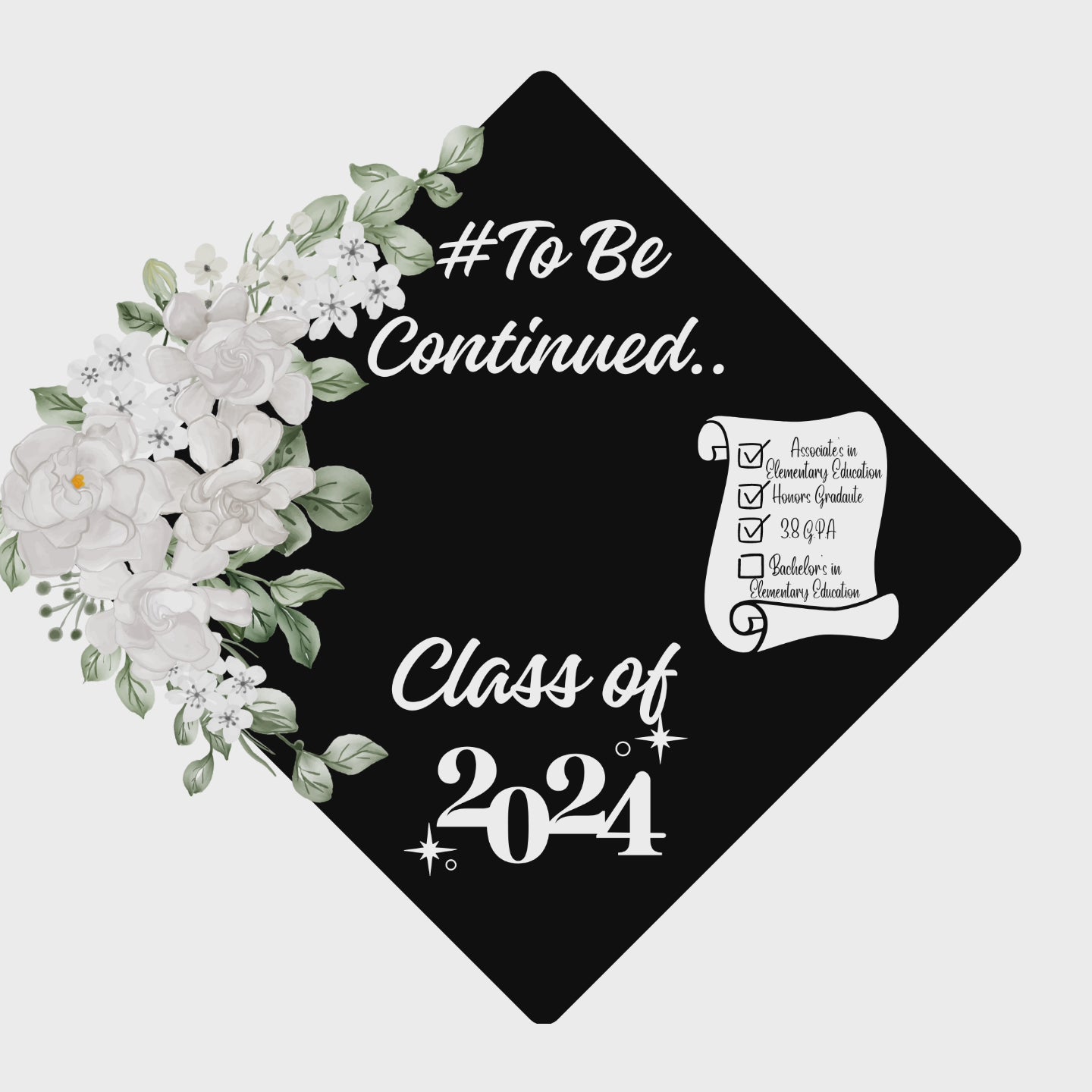 Custom Graduation Cap Toppers